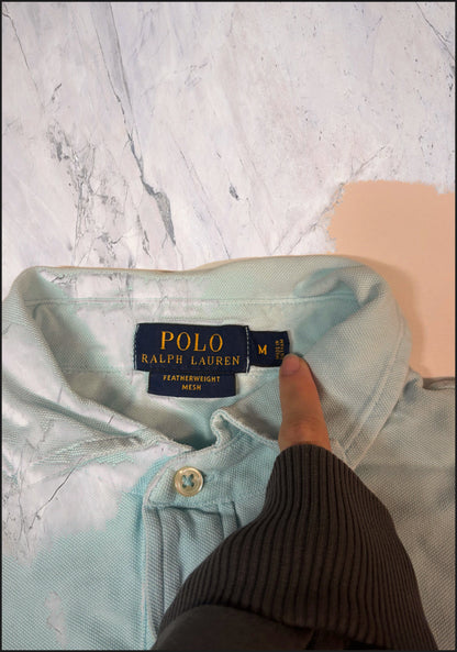 Polo Ralph Lauren Vintage Langarm Poloshirt M 5 8 0 7