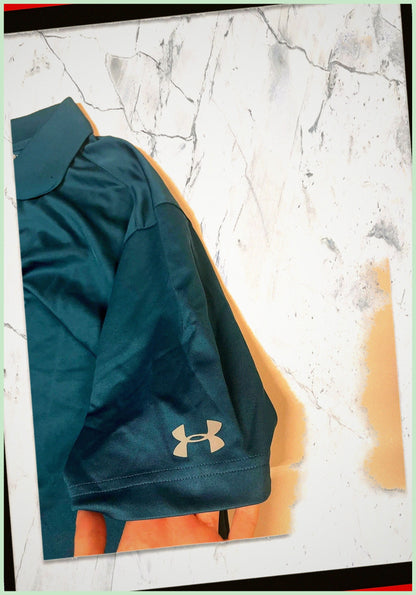 Under Amour Vintage Gym Polo Shirt M 419 0