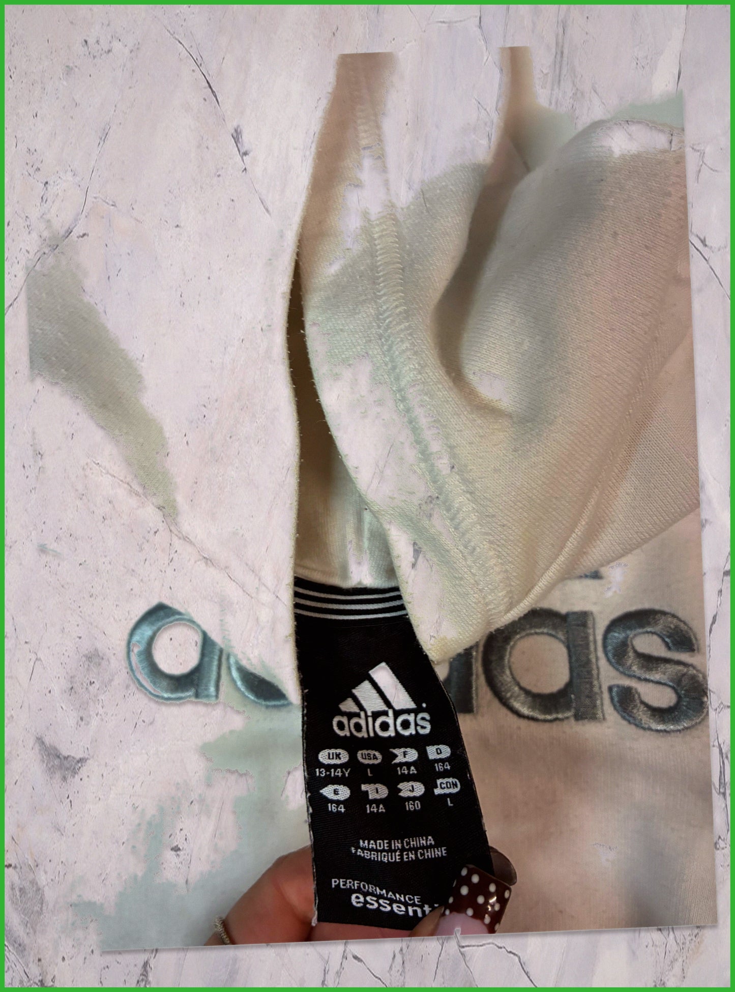 Vintage Adidas Hoodie kids XL fit S 6 291
