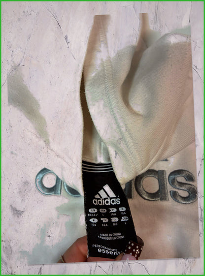 Vintage Adidas Hoodie kids XL fit S 6 291