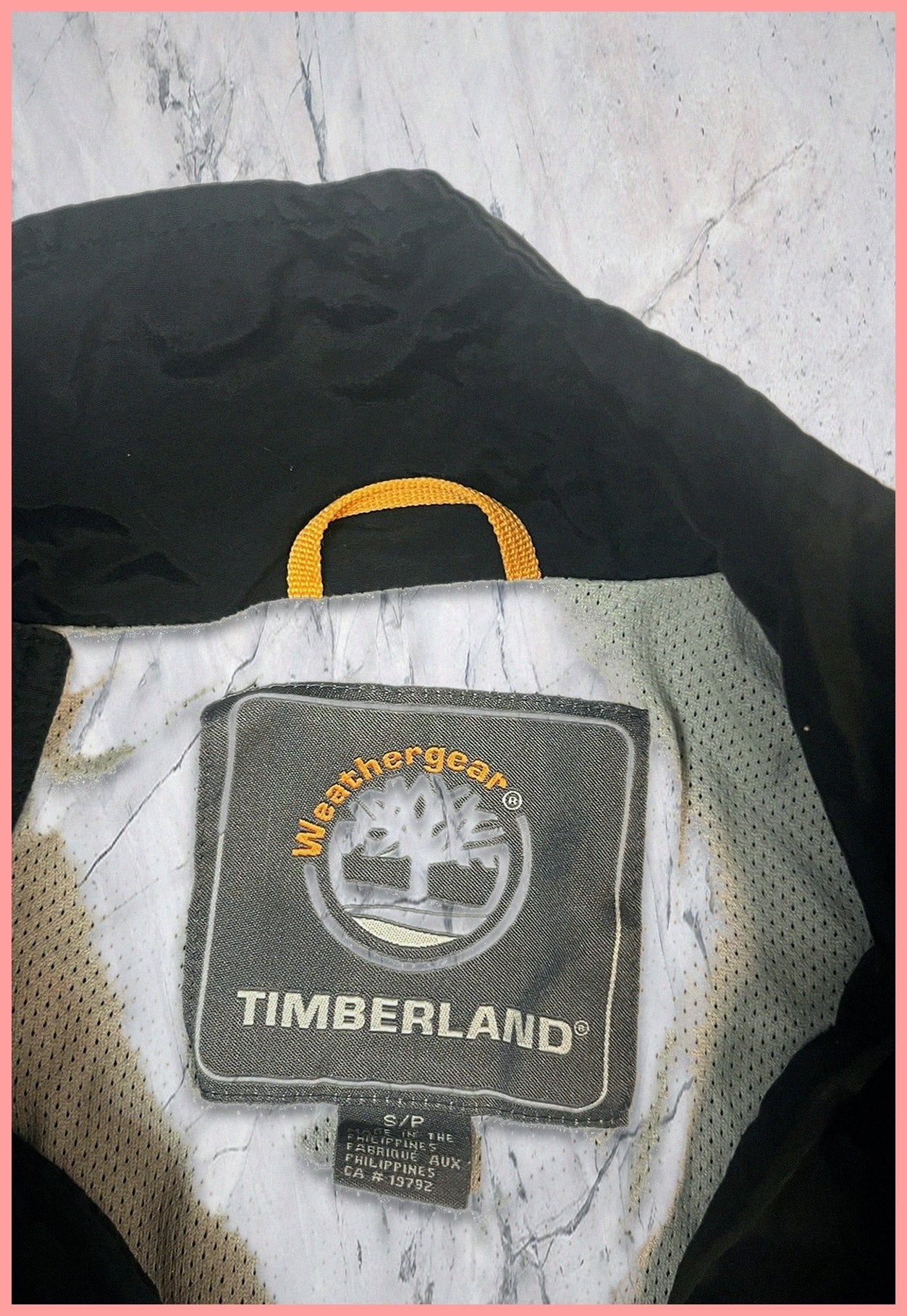 Vintage timberland Regenjacke S 51 56
