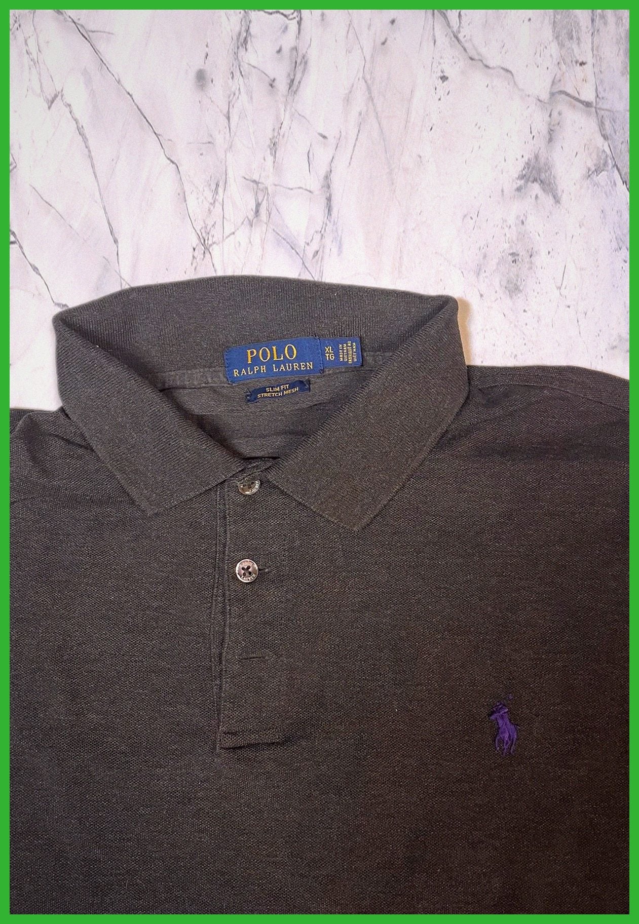Polo Ralph Lauren Vintage Poloshirt Langarm Xl 5 1 7 2