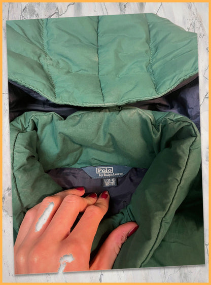Polo Ralph lauren vintage daunenjacke kids l fit s 54 21
