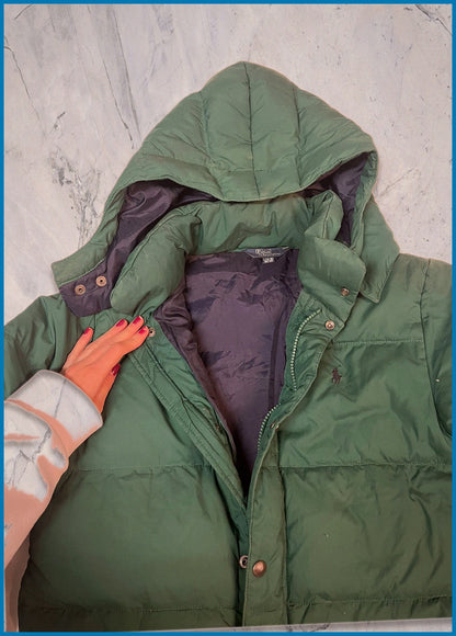 Polo Ralph lauren vintage daunenjacke kids l fit s 54 21