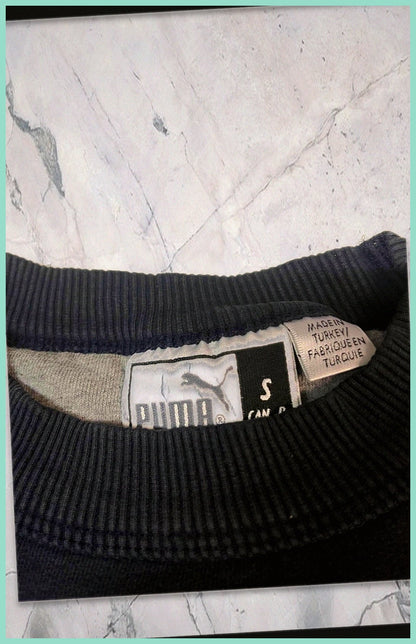 Puma Vintage Pullover Navy S 457 5