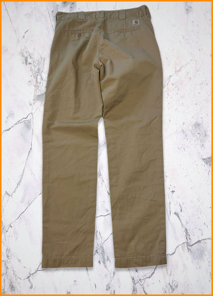 Carharrt Vintage Hose 31/34 beige kein Knopf 7 275