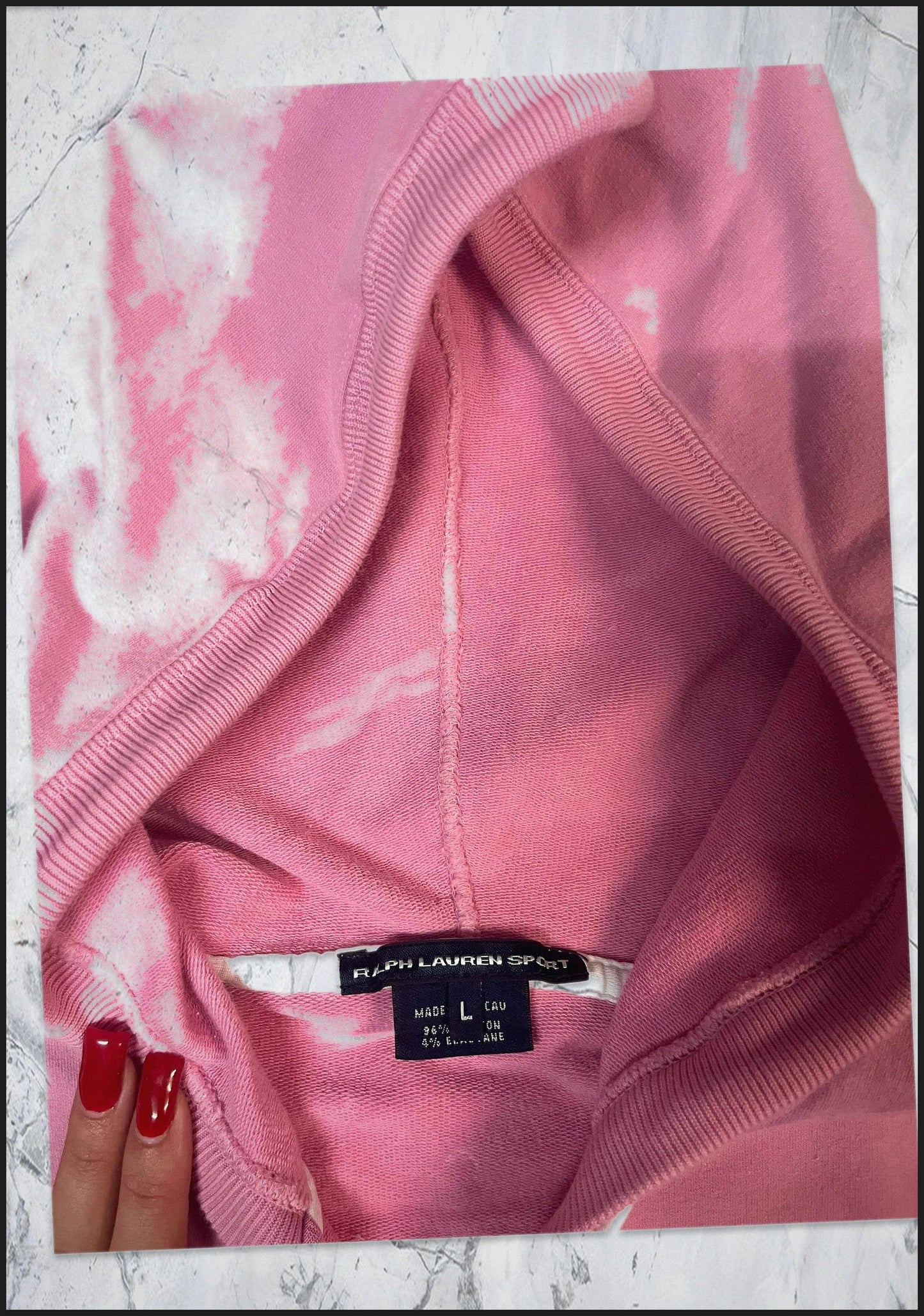 Vintage Polo Ralph Lauren Hoodie Damen L fit S 42 75