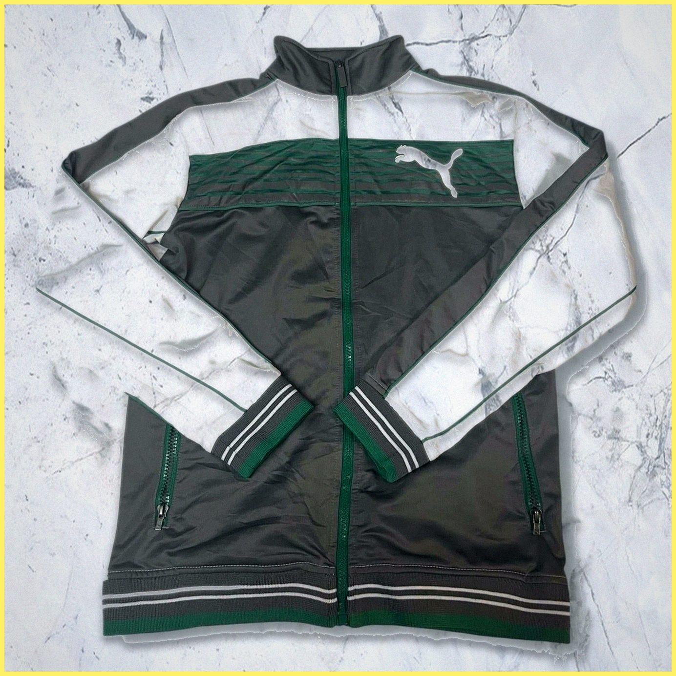 Vintage Puma Trainingsjacke Kids XL fit S 4-538