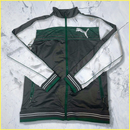 Vintage Puma Trainingsjacke Kids XL fit S 4-538