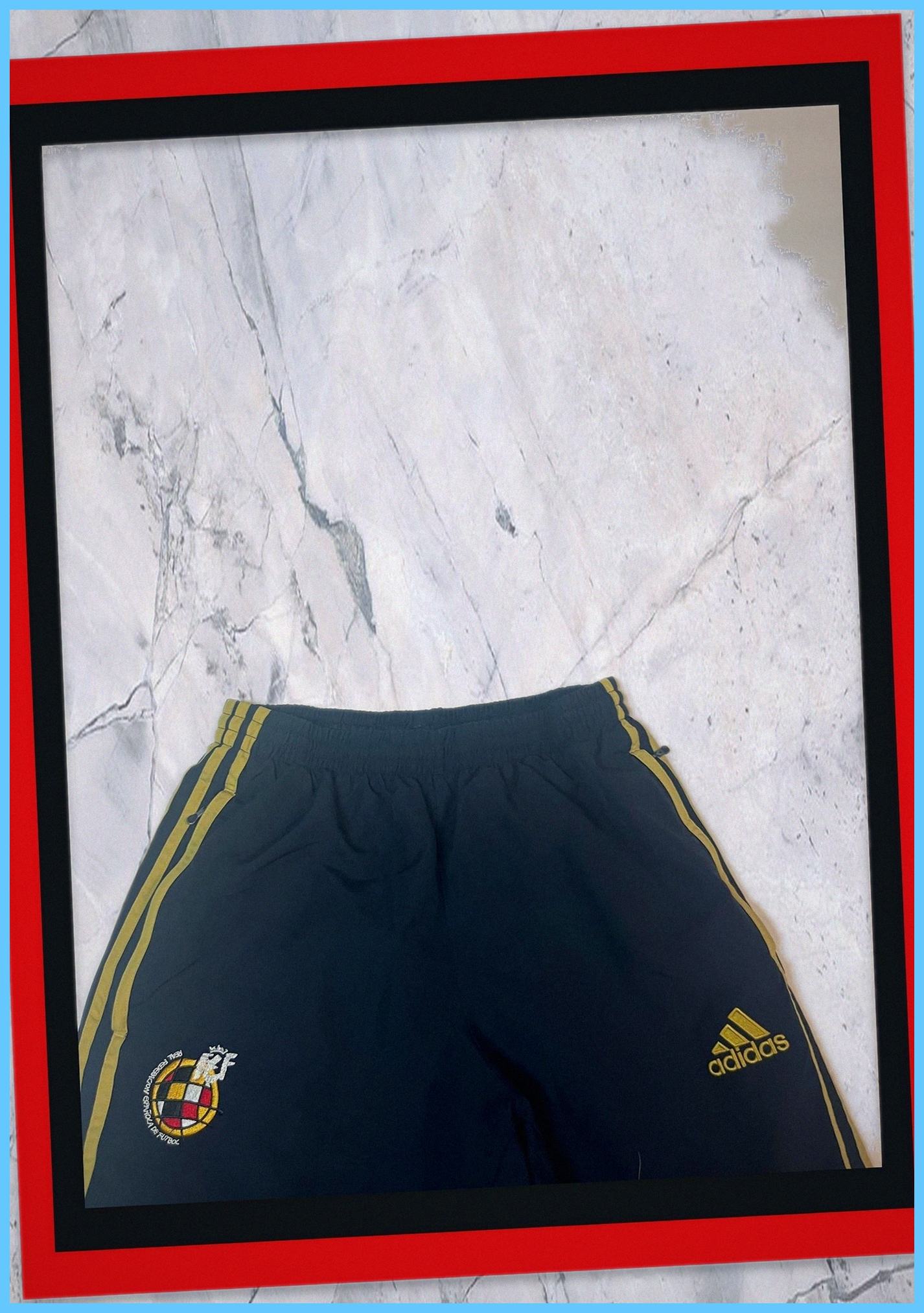 Vintage Adidas X Spanien Trackpants baggy S 44 90