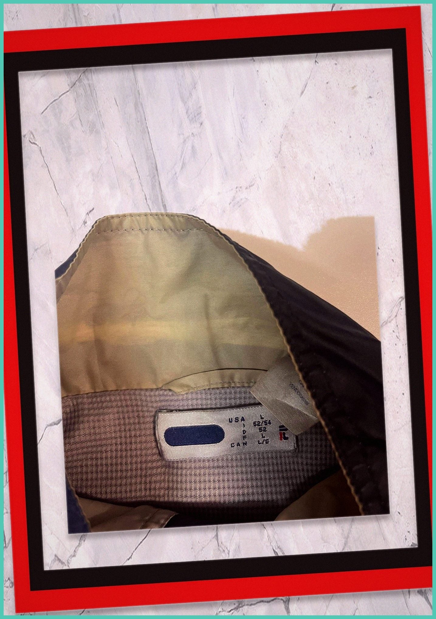 Vintage Fila Regenjacke L - XL 43 75