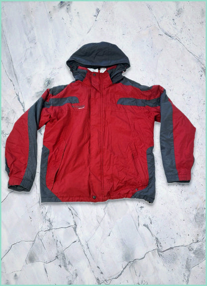 Columbia Vintage Jacke rot L 727 9