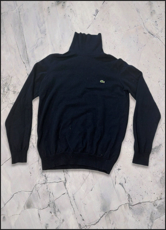 Lacoste Vintage Rollkragenpullover Wolle S navy 728 2