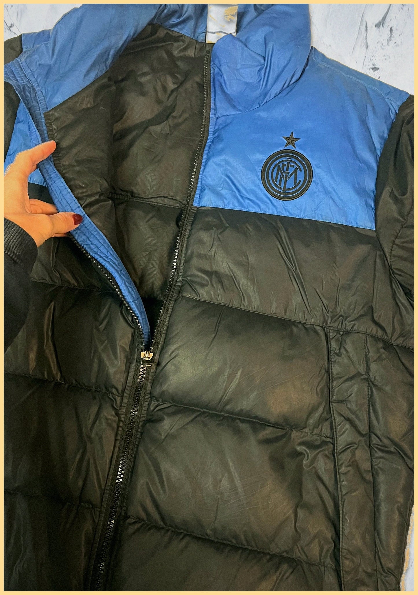 Nike x Inter Mailand Vintage Daunenjacke S 4 730