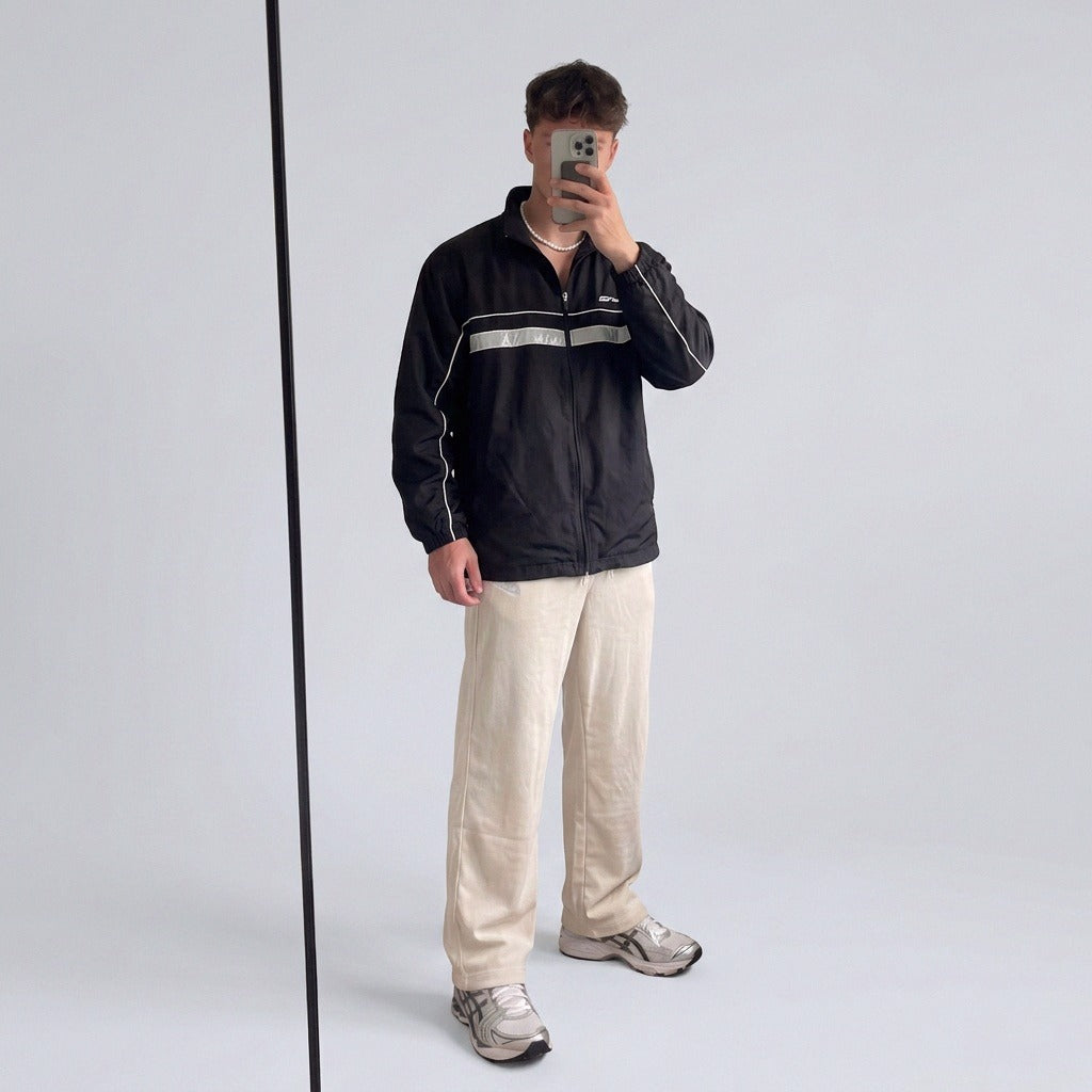 Vintage Reebok Trainingsjacke XL 5-9-2-5 – getragenes Produktfoto