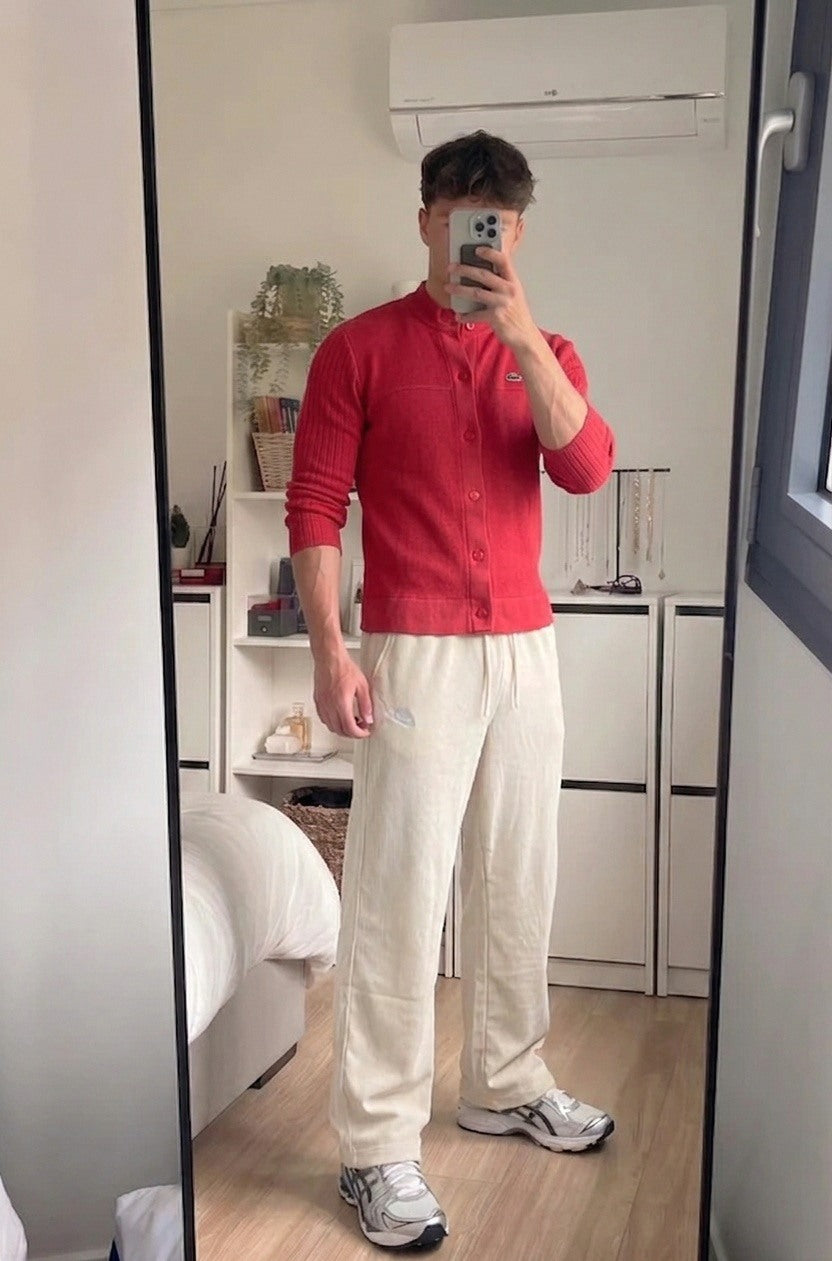 Lacoste Vintage Pullover S 4 641 – getragenes Produktfoto