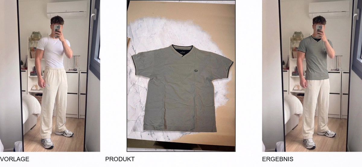 Fred Perry Vintage Poloshirt s 5 4 2 8 – getragenes Produktfoto