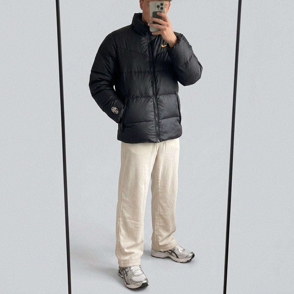 Nike x Juventus Vintage Daunenjacke S | Jacke 4744 – getragenes Produktfoto