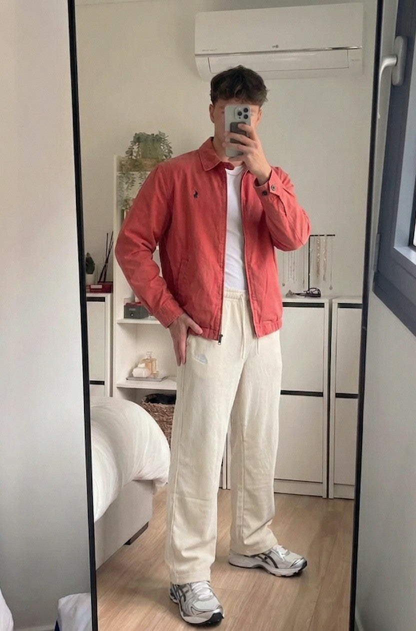 Vintage Polo Ralph Lauren Harrington Jacke XL fit M 5 077 – getragenes Produktfoto