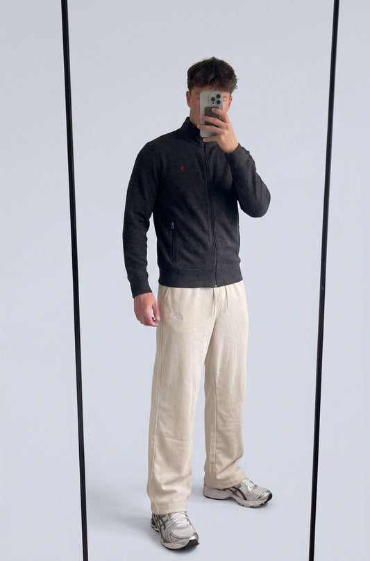 Polo Ralph Lauren Vintage Zipper L 6-3-7-3 – getragenes Produktfoto