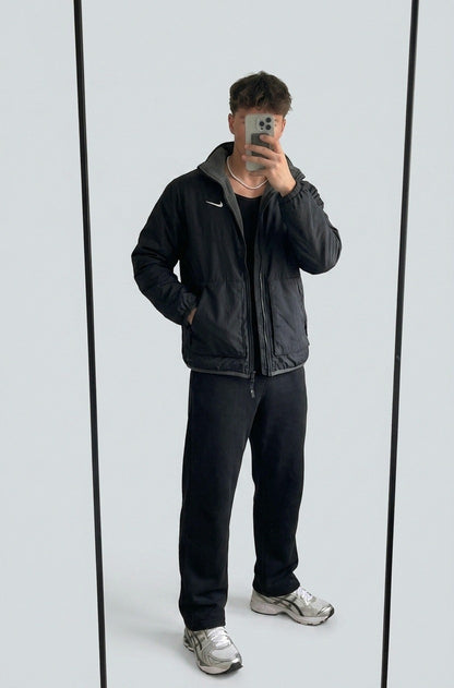 Nike Vintage Jacke S | Track Jacket 4 8 5 1 S – getragenes Produktfoto