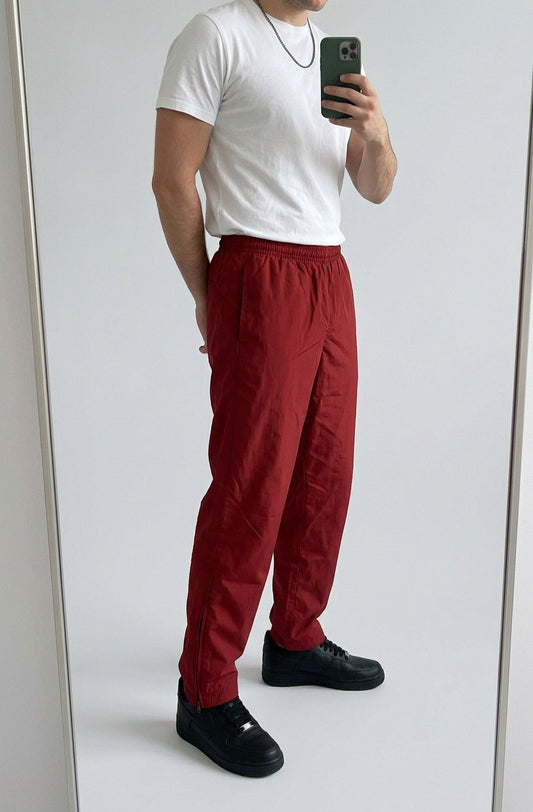 Reebok Vintage Trackpants S Baggy 4 097 – getragenes Produktfoto
