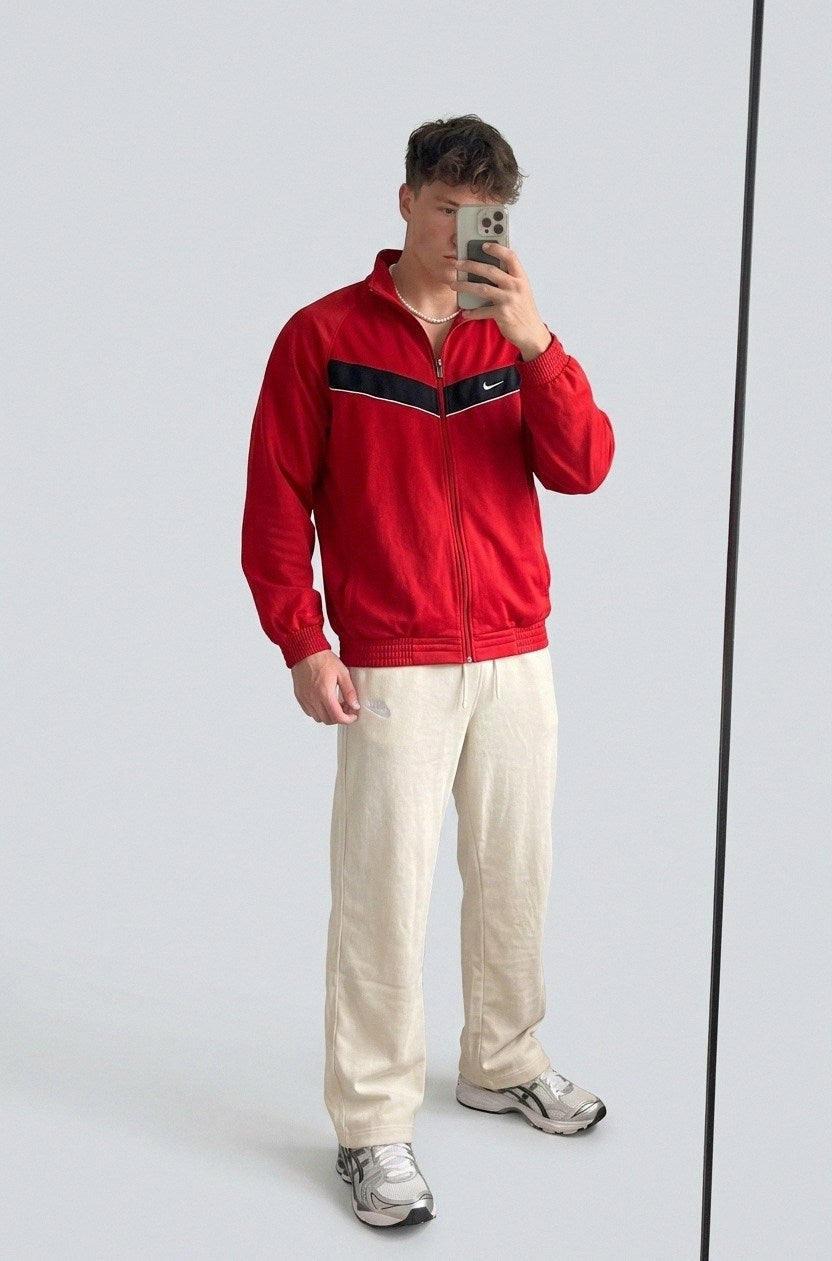Nike Vintage Jacke XXL | Track Jacket 41 06 – getragenes Produktfoto