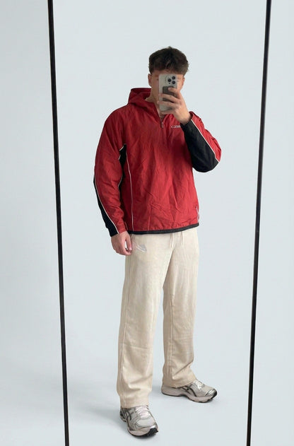 Vintage Reebok Regenjacke L fit S 5-9-3-3 – getragenes Produktfoto