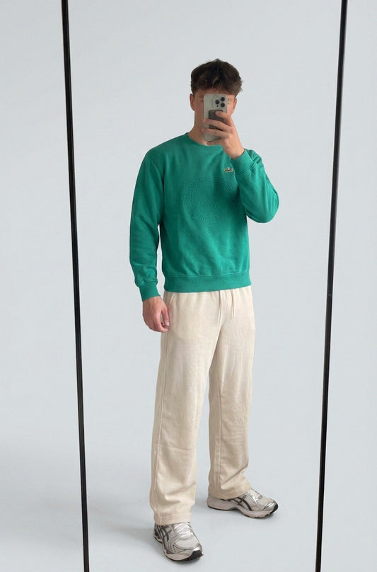 Lacoste Vintage Pullover S 7500 – getragenes Produktfoto