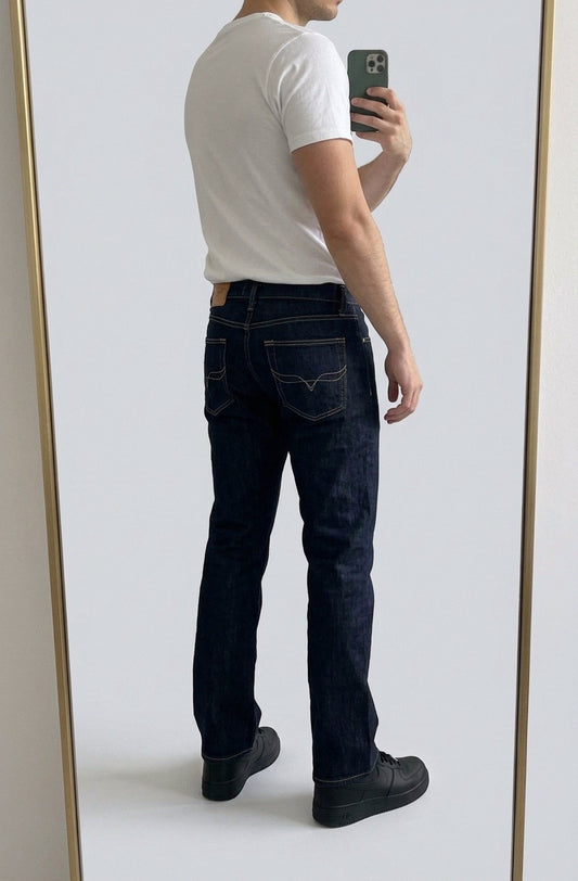 Polo Ralph Lauren Vintage Jeans W30 L32 3-4-7-7 – getragenes Produktfoto