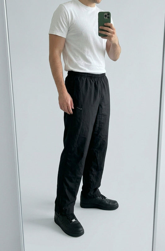 Nike Vintage Track Pants XL | Baggy Trackpants 5-4-3-5 – getragenes Produktfoto