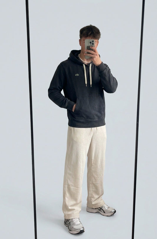 Lacoste Vintage Hoodie xxl 6-1-5-7 – getragenes Produktfoto