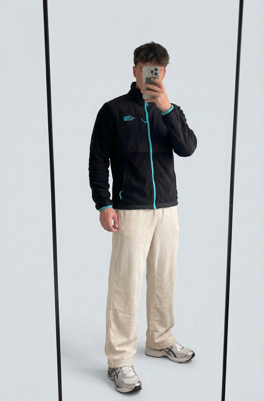 Vintage the North Face Denali Jacke M 6 289 – getragenes Produktfoto