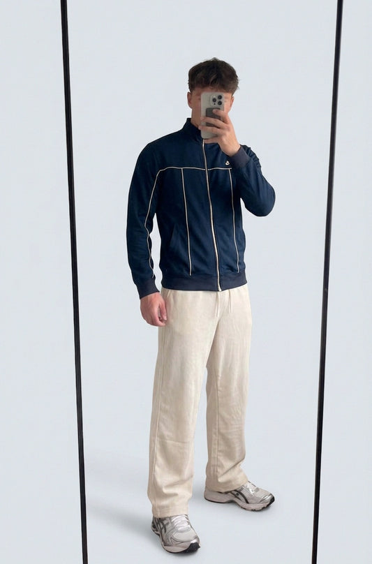 Nike Vintage Jacke XL | Track Jacket 7493 – getragenes Produktfoto