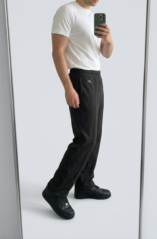 nike Vintage Trackpants L Bund beschädigt 7-4-0-4 – getragenes Produktfoto